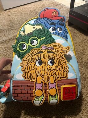 Loungefly McDonald's Fry Kids Mini Backpack